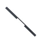 792-1674 Jaladera de aluminio acabado negro 600mm