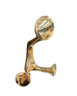 079-8067 Gancho Perchero Zamac Latón104mm