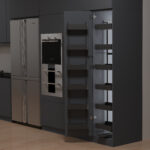 079-3028 DESPENSA GIRATORIA GREY IRON 450MM 400*495*1825
