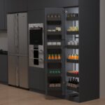 079-3028 DESPENSA GIRATORIA GREY IRON 450MM 400*495*1825 - Image 2