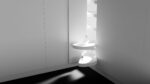 791-3022 INFINITY PRO-BLANCO INDIVIDUAL 900MM IZQUIERDO TAPETE ANTIDERRAPANTE - Image 3
