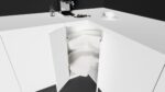791-3024 NEO: 270 PRO BLANCO 2 NIVELES 900MM  TAPETE ANTIDERRAPANTE
